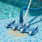 Limpador de piscina flexível | Ideal para areia e partículas pequenas | Limpeza precisa do fundo com grande flexibilidade Limpador de piscina flexível | Ideal para areia e partículas pequenas | Limpeza precisa do fundo com grande flexibilidade