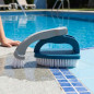 Brosse manuelle pour piscines | Nettoyage efficace des parois, des bords et de la ligne d'eau | Durable pour éliminer la saleté Brosse manuelle pour piscines | Nettoyage efficace des parois, des bords et de la ligne d'eau | Durable pour éliminer la saleté