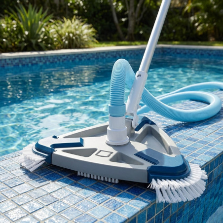  Dreieckiger manueller Poolreiniger für die Poolreinigung