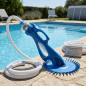 Limpiafondos Automatico para Piscinas | Incluye Juego de Mangueras de 10 Metros | Limpieza Eficiente y Autonoma del Fondo