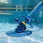 Nettoyeur de piscine automatique pour petites piscines | Système de nettoyage hydraulique efficace du fond | Fonctionnement auto Nettoyeur de piscine automatique pour petites piscines | Système de nettoyage hydraulique efficace du fond | Fonctionnement auto