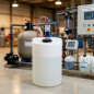 Cylindrical polyethylene tank for dosing, 100 L (Ø 480 mm, height 658 mm)