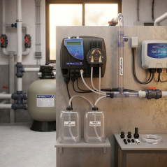 Control Basic Plus 5 L/h | Mide Automáticamente el pH o Redox de la Piscina | Sistema de Control