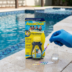  AquaChek Gelbe Teststreifen für freies Chlor