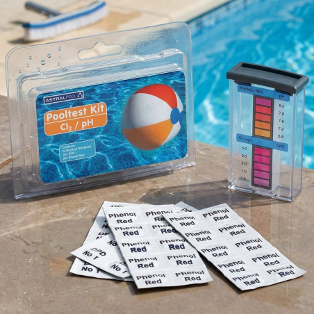 Pooltester Swimming Pool Kit: Free Chlorine and pH Analyzer | Precise Water Measurement