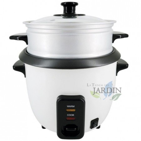 Cuociriso elettrico da 500 W e 1,5 litri, per 5-6 porzioni