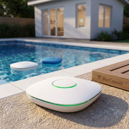 Répéteur WiFi bleu pour piscines, compatible avec Blue Connect et Blue Connect Plus | Extension de connexion
