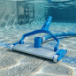 Aluminum Pool Cleaner 45cm with Four Wheels | Drag Brush, 2'' Hose Connection