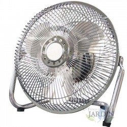 Ventilador de chão de metal de 9" 38W e 3 velocidades