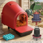 Chicken Nesting Box Pack 37x46x45 cm | Capacity 6 Eggs | Includes 5L Waterer, 4kg Feeder, Egg Tray and Scoop