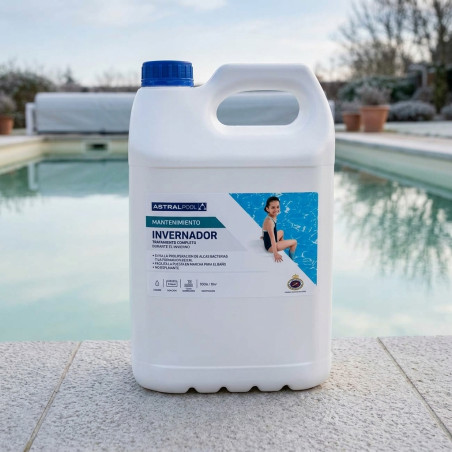 Produit d'hivernage liquide pour piscines extérieures | 5 litres | Traitement d'hiver