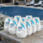  Inverlong, complete treatment of pool water during winter with built-in floating dispenser.
