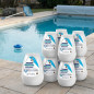  Inverlong, complete treatment of pool water during winter with built-in floating dispenser.