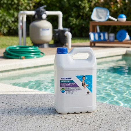 Antical Super para Impedir Precipitaciones de Cal en la Piscina | 5 Litros | Mantenimiento Piscina