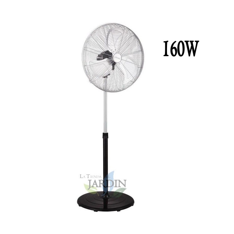 Ventilateur sur pied 20'' 160W 3 vitesses et hauteur réglable