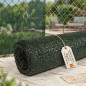 Rede de sombreamento 1x50 m | Tela de privacidade para seu terraço ou jardim | Rede de sombreamento verde 80 g/m2 | 75% de sombr
