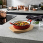 Casserole en Ronde Rouge, 200 ml - 12 x 3 cm, Lacor Casserole en Ronde Rouge, 200 ml - 12 x 3 cm, Lacor