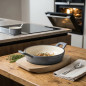 LACOR Casseruola Rotonda In Ferro Grigio, 470 ml - Ø 16,2 x 3 cm