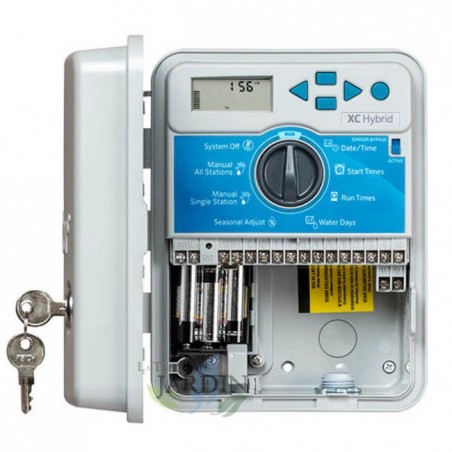 Programmatore di Irrigazione Esterno Hunter XC Hybrid, 12 Zone di irrigazione