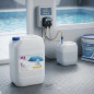 Redutor de pH líquido CTX-15 | 10 litros | Ajuste de pH para piscinas | Tratamento químico Redutor de pH líquido CTX-15 | 10 litros | Ajuste de pH para piscinas | Tratamento químico