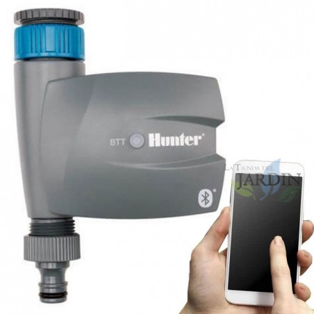 Programador de riego de grifo controlado por Bluetooth BTT-101 Hunter, temporizador inteligente para riego automático