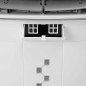 Rafraîchisseur d'air par évaporation Orbegozo 60 litres | Rafraîchisseur, purificateur et humidificateur d'air | 60 x 120 x 40 c