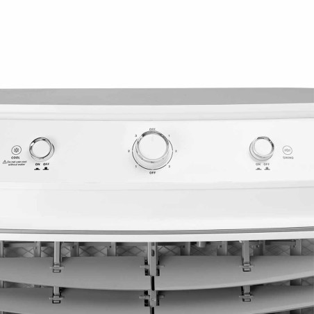 Climatizador Evaporativo 60 Litros Orbegozo | Climatizador, Purificador de Aire y Humidificador | 60x120x40 cm | Portatil