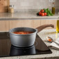 Casserole Stilo Droite en Fonte d'Aluminium, Gris, 1,8 Litres - 18 x 8,8 cm, Lacor Casserole Stilo Droite en Fonte d'Aluminium, Gris, 1,8 Litres - 18 x 8,8 cm, Lacor