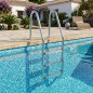 Rambarde en acier inoxydable pour échelle de piscine Ø43 mm | Garde-corps de piscine | Antidérapante et résistante à la corrosio Rambarde en acier inoxydable pour échelle de piscine Ø43 mm | Garde-corps de piscine | Antidérapante et résistante à la corrosio