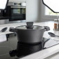 Titanium Pro 4.4L Non-Stick Casserole with Lid | Aluminum | 24cm | Large Casserole Pot | Tall Casserole | Lacor Titanium Pro 4.4L Non-Stick Casserole with Lid | Aluminum | 24cm | Large Casserole Pot | Tall Casserole | Lacor