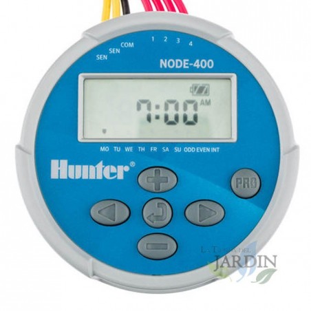 Hunter NODE400 Batteriebetriebener Bewässerungsregler