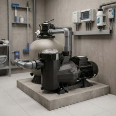 Pompe de piscine Victoria Plus 11 000 l/h | 0,61 kW | 3/4 CV | Monophasée | Pompe pour piscines résidentielles