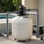 Bomba de filtro para piscina Millennium Ø 380 mm | Saídas de 1½'' | Válvula seletora | Piscina