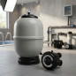 Pompe de filtration pour piscine Ø 600 mm | Sorties 1½'' | Avec vanne à baïonnette | Piscine Pompe de filtration pour piscine Ø 600 mm | Sorties 1½'' | Avec vanne à baïonnette | Piscine