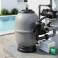  Pool filter Ø 350 mm - 1½" outlets, with bayonet valve
