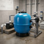 Pompa filtro per piscina Ø 750 mm | Uscite da 2" | Senza valvola selettrice | Alta efficienza