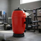 Rapidpool Seitenmontage-Poolfilter | Ø 650 mm | 1 1/2" Auslass | Rot | Poolfilter