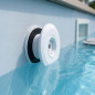 Buse à impulsion multiflux pour piscine | Filetage extérieur 2" | Diamètre de colle interne 50 mm | Couleur : Blanc