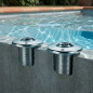 Ugello di ingresso in acciaio inox Ø 20 mm | Lunghezza 50 mm | Piscina | Alta efficienza | Durevole e resistente