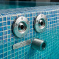 Ugello di ingresso in acciaio inox Ø 20 mm | Lunghezza 50 mm | Piscina | Alta efficienza | Durevole e resistente