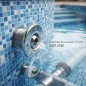 Ugello di ingresso in acciaio inox Ø 20 mm | Lunghezza 35 mm | Piscina | Alta efficienza | Durevole e resistente