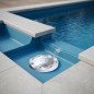 Überlaufdüse für Pools | Für Poolfolien geeignet | Hohe Widerstandsfähigkeit | Poolzubehör
