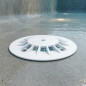 Boquilla de Fondo para Piscina de Hormigón | Boquilla Impulsión y Aspiración | Rosca Exterior 2" | Conexión Ø 50 mm
