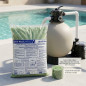 Leito filtrante de vidro ecológico 0,5 - 1,0 mm | Saco de 25 kg | Filtração para piscinas e sistemas de purificação