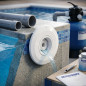 Multiflow Inlet Nozzle for Swimming Pools | Solvent-Fit Connection Ø 50-63 mm | Compatible with Concrete Pools