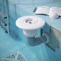 Buse d'entrée d'eau multiflow pour piscine | Filetage extérieur 2" | Raccord 50 mm | Compatible avec les piscines en béton Buse d'entrée d'eau multiflow pour piscine | Filetage extérieur 2" | Raccord 50 mm | Compatible avec les piscines en béton