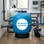 Pompe de filtration pour piscine Ø 900 mm | Sorties 2" | Sans vanne de sélection | Haute efficacité