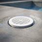 Norm Pool Drain | White Anti-vortex Grate | High Durability | Compatible with Concrete Pools Norm Pool Drain | White Anti-vortex Grate | High Durability | Compatible with Concrete Pools