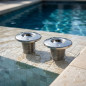 Ugello di ingresso in acciaio inox Ø 20 mm | Lunghezza 35 mm | Piscina | Alta efficienza | Durevole e resistente
