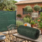Tela de sombreamento 1,50 x 10 m | Tela de privacidade para terraço ou jardim | Tela de privacidade verde 160 g/m² | 100% de pri Tela de sombreamento 1,50 x 10 m | Tela de privacidade para terraço ou jardim | Tela de privacidade verde 160 g/m² | 100% de pri